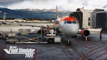 Flight Simulator 2024: Fenix A320 | Gatwick ✈ Geneva | Full Flight | RTX 5070 Ti