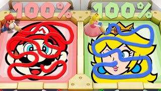 Мульт Super Mario Party Minigames Mario Vs Peach Vs Daisy Vs Luigi Master Difficulty