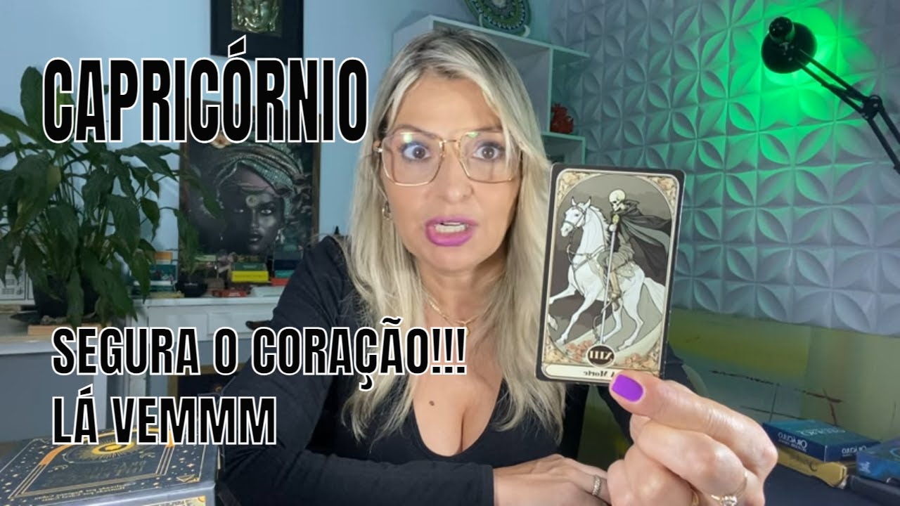 CAPRICÓRNIO ♑️ Segura o coração! Alguém chega para transformar tua vida!