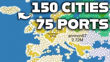 This Is What ULTRA LATE GAME Looks Like in OpenFront.io