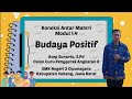 Koneksi Antar Materi Modul 1.4 - Budaya Positif