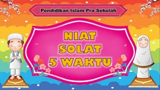 NIAT SOLAT LIMA WAKTU PRASEKOLAH