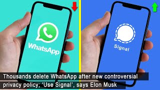 People Deleting WhatsApp and Moving to Signal App!!! screenshot 1