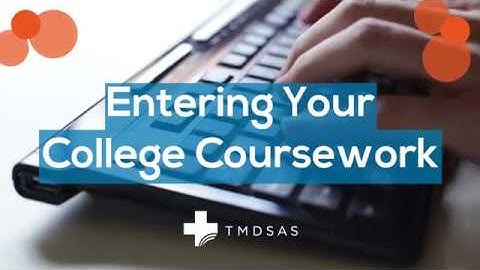 Completing the Coursework Section