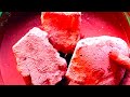 😌RED♥️SAND DRY🌬️ CRUMBLING IN TO PASTE MIXING🤤😇