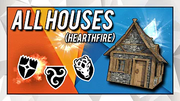 How do you get all 3 houses in Hearthfire?
