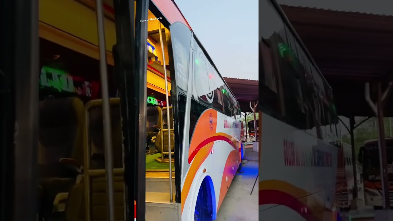 Golden air bus { Nepalgunj To Kathmandu } daily night service