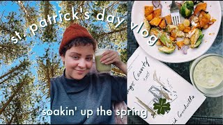 st. patrick's day | self care vlog 
