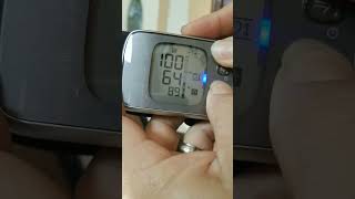How reset Omron wrist blood pressure monitor BP654
