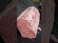 A5の霜降りロースを磨いて焼肉カットします。 #asmr #nikuhack #肉磨き #焼肉