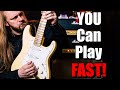 Speed Picking Lesson (Anyone CAN Play Fast!)