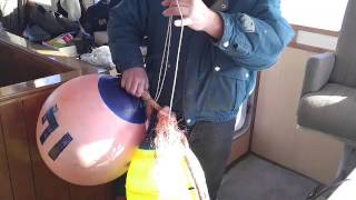Buoy setups recovered from the F/V Destination