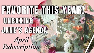 Perfect for Spring! Jane's Agenda Deluxe Subscription Unboxing | April 2024