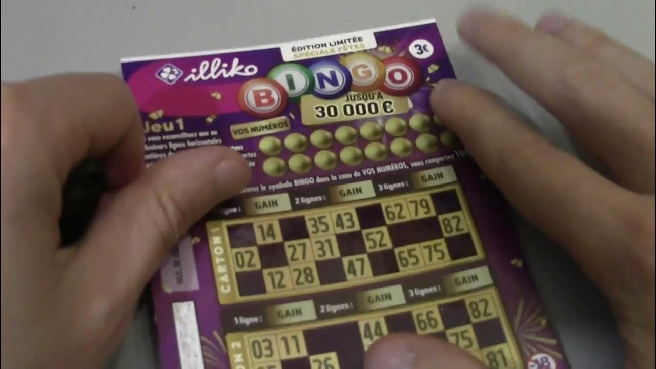 Comment Voir à Travers Un Ticket De Grattage Lidl Nouveau Ticket de Grattage BINGO FDJ illiko j'en gratte 10, - YouTube