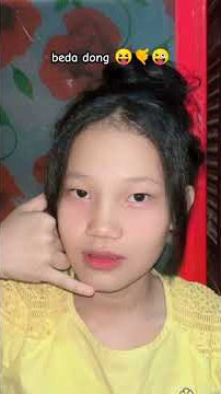 gimana ya,ya pastinya cantik dong beda nih di sekolah jelek di rumah imut lucu cantik anjay