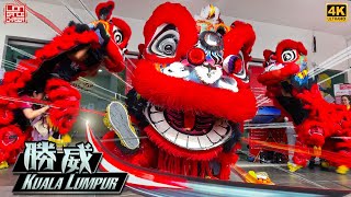 Lion Dance by KL Sheng Wai 吉隆坡胜威 @ MY GP Clinic Bukit Jalil 鸿运双狮 舞狮採青 开张贺庆 鼓乐助庆