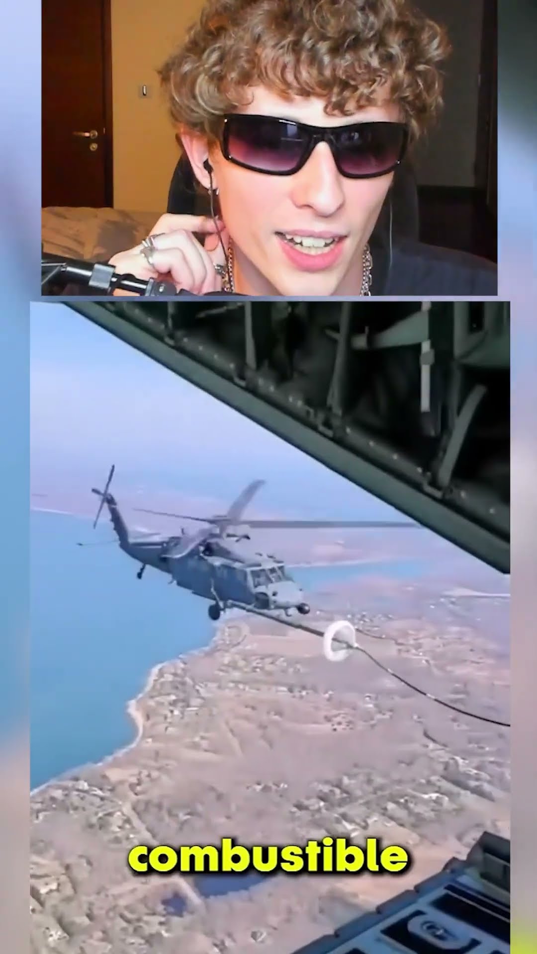 Como carga COMBUSTIBLE un AVIÓN en el AIRE?