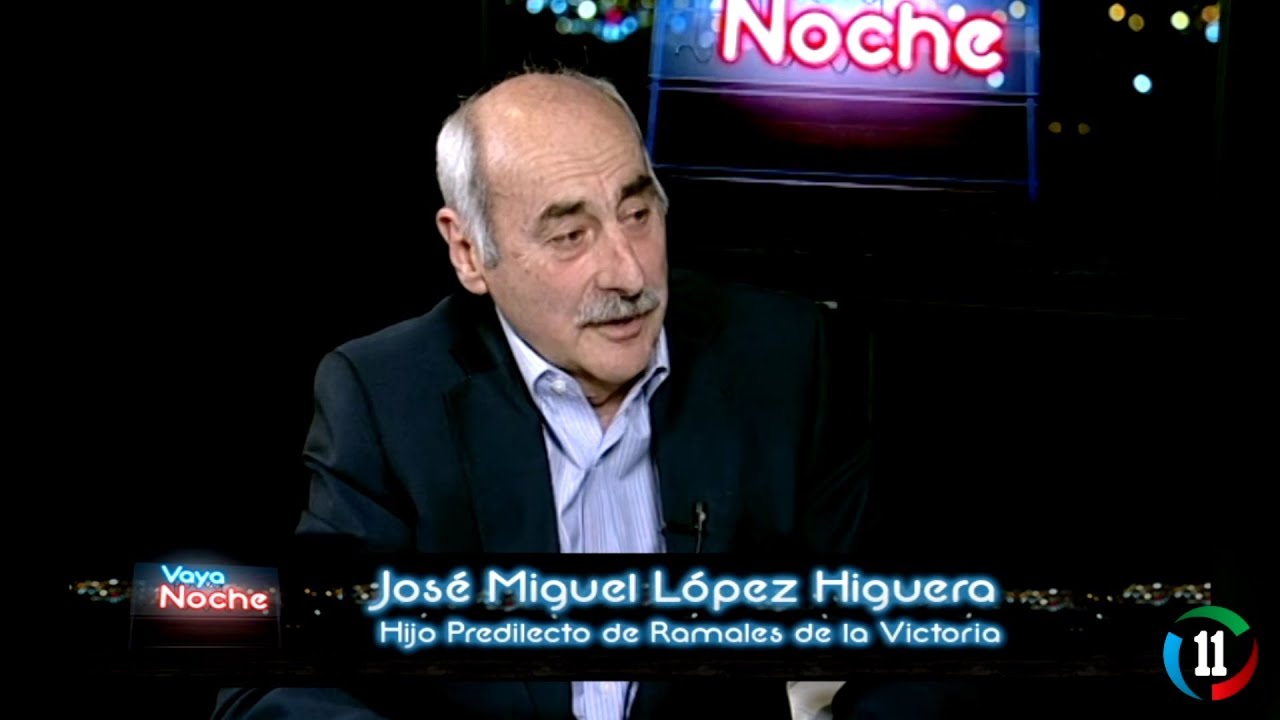 Entrevista José Miguel López Higuera en 11Tv