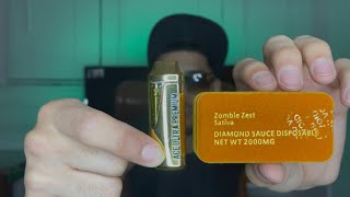 *UNBOXING* Ace Ultra Premium♠️ Zombie Zest🧟‍♂️Diamond Sauce/ Liquid Diamond💎 [2GRAM DISPOSABLES]