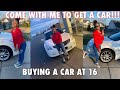 Buying My First Car at 16 Vlog !! | Jaina K’Marie