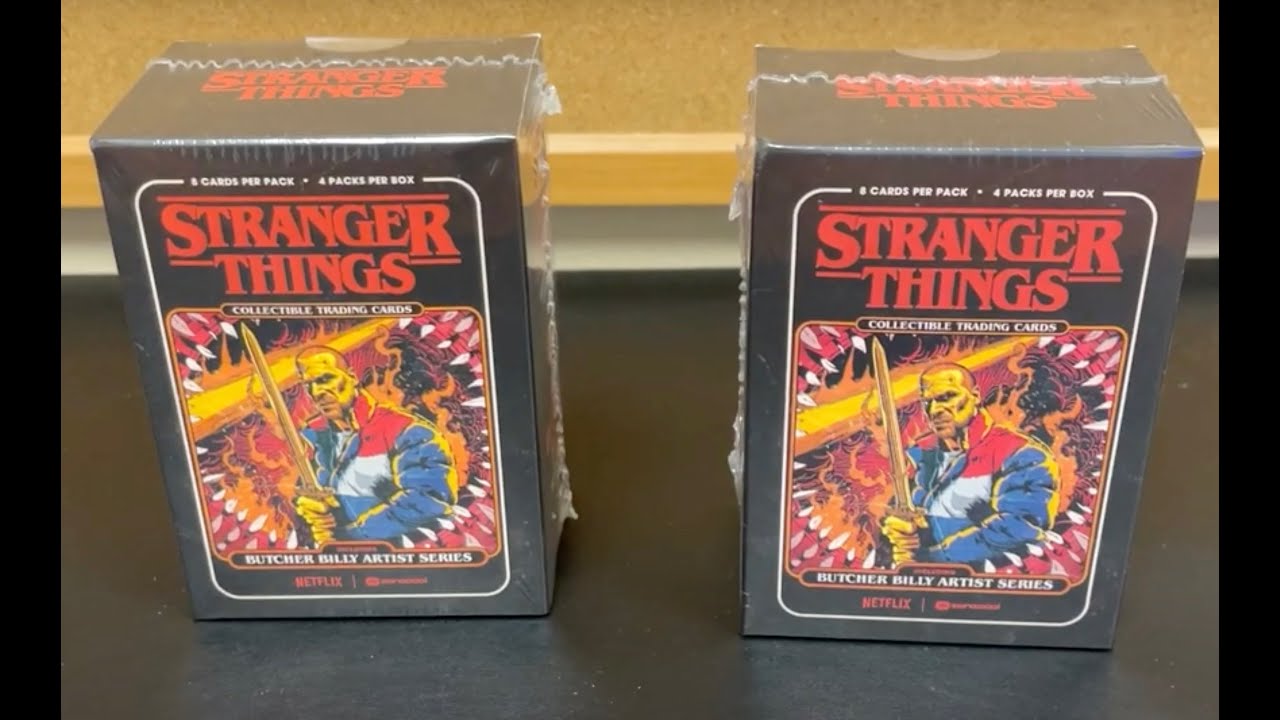 2022 Netflix Zerocool Stranger Things Butcher Billy Blaster Box