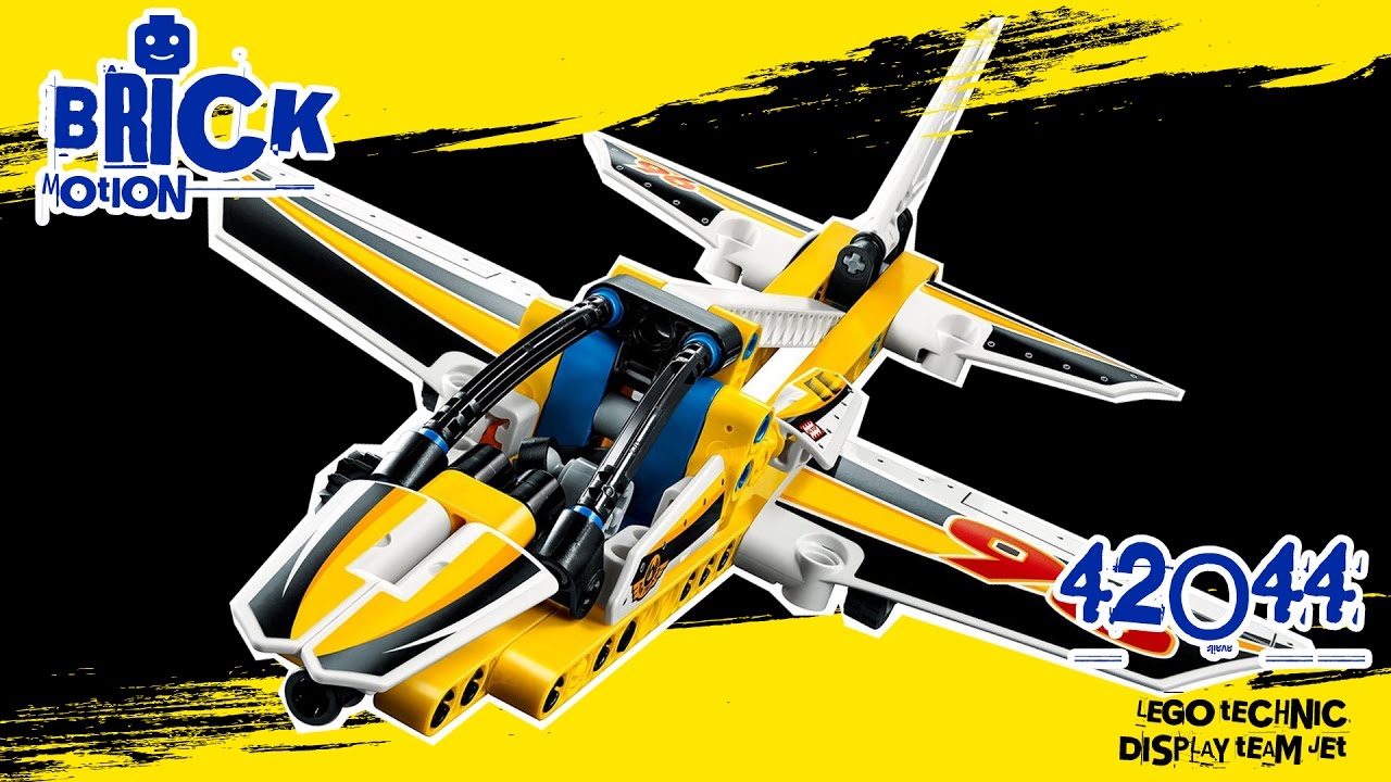 LEGO Review : LEGO Technic 42044 DISPLAY TEAM JET - YouTube