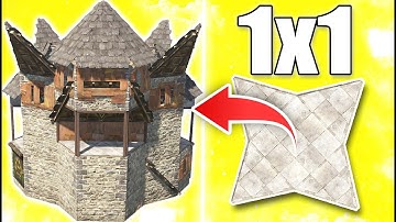 Ultimate 1x1 Solo Bunker with Single TC - Rust 2025 Base Tutorial