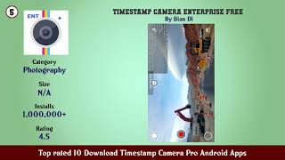 Top rated 10 Download Timestamp Camera Pro Android Apps screenshot 2