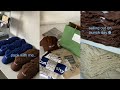 Pack 350+ orders with me ☻ (diy packaging, organizing my work station & shipping!)