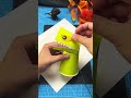 MAKE CARTOON FROM PAPER GLASS #dance #cristmasdecor #craft #trending