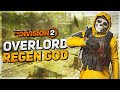 The division 2 overlord regen god is unstoppable with 157k regen per second