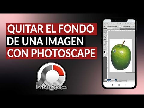 Cómo quitar el fondo de una imagen o logo con PHOTOSCAPE fácilmente