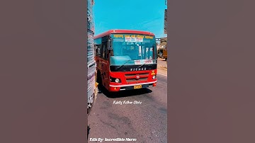 Truck Vs Msrtc Bs6 MG Parivartan Bus Overtake #msrtc #incrediblemsrtc #msrtcbs6bus #msrtcbusstatus