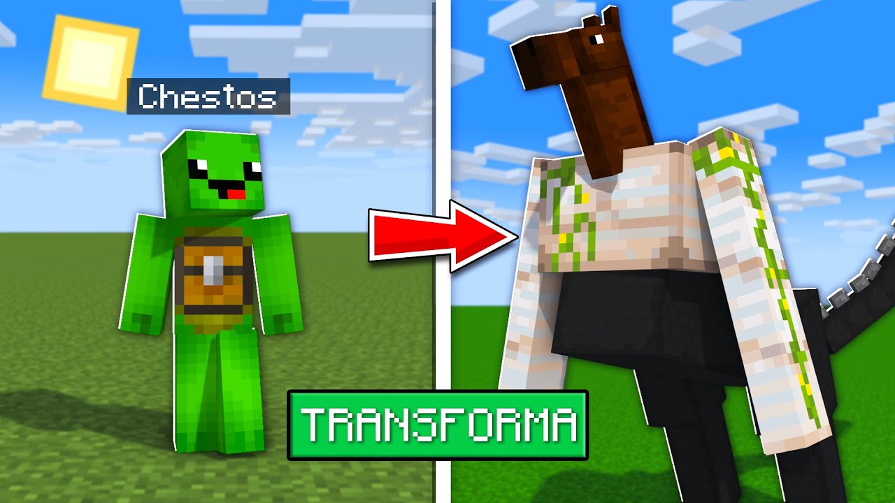 Minecraft Dar Ma Transform In Mobi Combinati...
