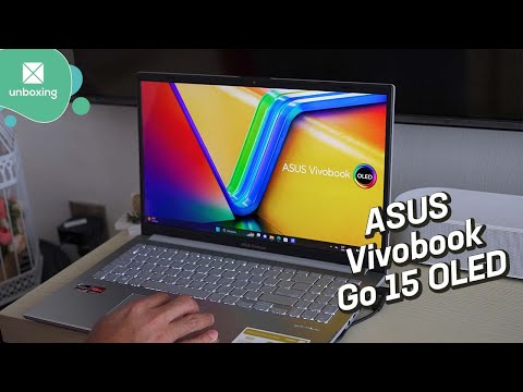 ¡LAPTOP CON PANTALLA OLED! Asus Vivobook Go 15 OLED | Unboxing en español