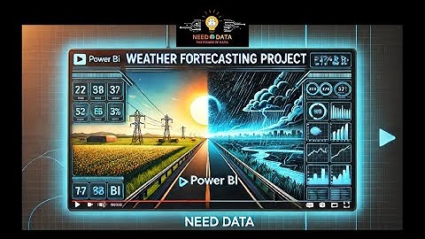 Power BI Weather Dashboard Project | Comprehensive Step-by-Step Tutorial