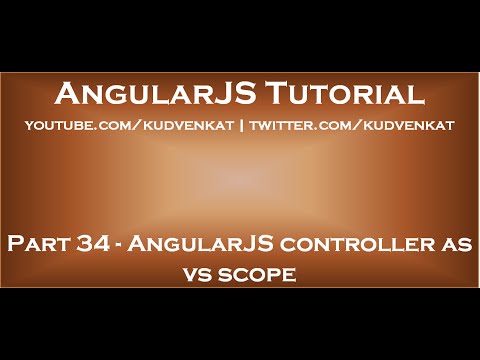 فيديو: ما هي وحدة تحكم AngularJS؟