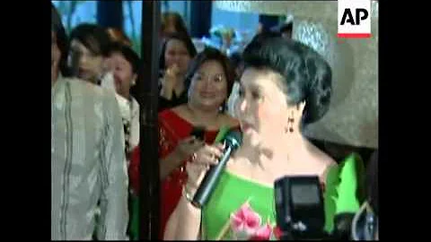 Ex first lady Imelda Marcos launches jewelry colle...