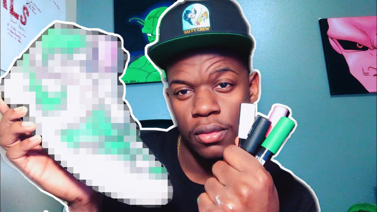 I CREATED THE NEW DRIP! Drawing On Shoes With Posca Pens! Custom Nike