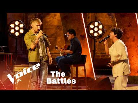 Amália and Robbie sing 'Good Luck, Babe!' by Chappell Roan | The Battles | The Voice UK