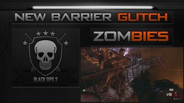 Black Ops 2: Zombies Glitches - *New* Invincibility Barrier Glitch on TranZit