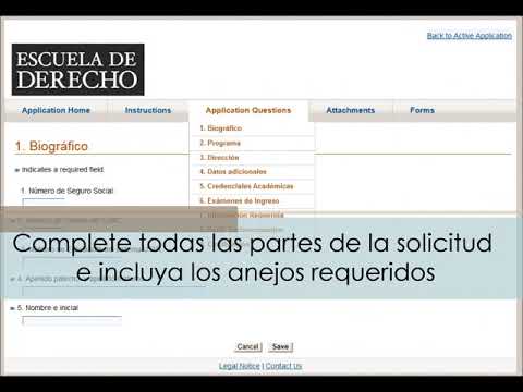 Pasos para completar la solicitud de admisión Derecho UPR