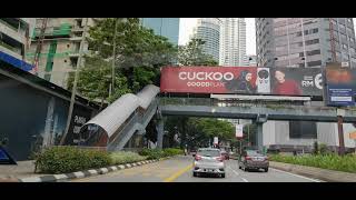 Driving In Kuala Lumpur 30Th Nov 2021 Beautiful Morning Jalan Tun Razak To Jalan Sultan Ismail Resimi