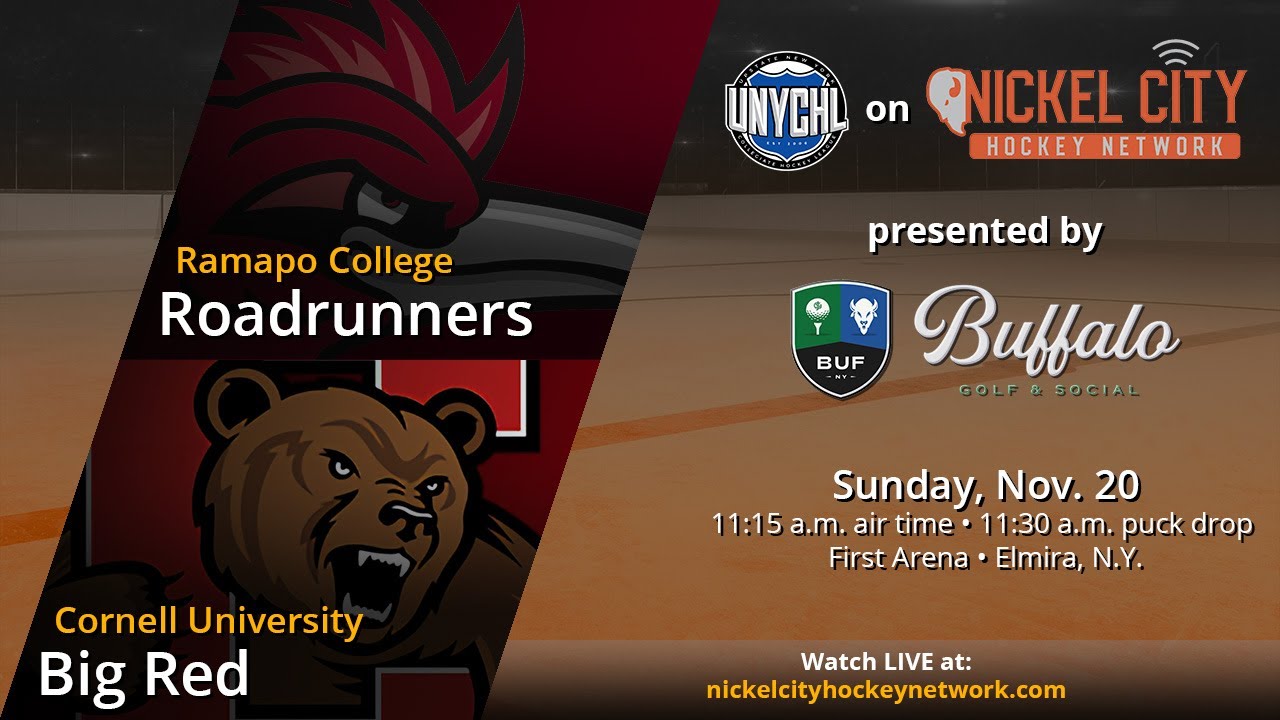 UNYCHL Invitational • Cornell vs. Ramapo YouTube