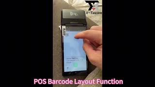 Unlock Seamless Transactions with X-Telcom’s Non-Banking POS Barcode Layout Feature!
