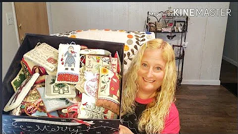 Flosstube #79 - Quilts & cross stitch!!