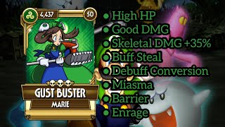Buff Vacuum: Gust Buster (Marie) Showcase - Skullgirls Mobile 