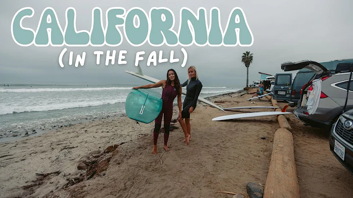 FALL IN CALIFORNIA | gloomy surfs, vegan body care, & autumn themed activities