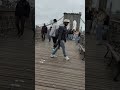Walking at Brooklyn bridge #brooklyn #newyork #walking #enjoy #fun #love #magic #happy #exercise