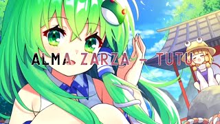 Nightcore - TUTU _ ALMA ZARZA_ CAMILO,PEDRO CAPO cover ( Lyrics )